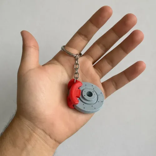 Hareketli Fren Diski Anahtarlık